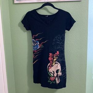 Ed Hardy t-shirt dress